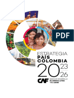 Caf Estrategia País Colombia 2023-2026