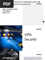 Cybersecurity