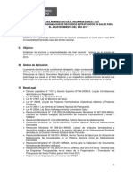 Proyecto de Directiva de Estimación y Programación 2013 V1 DARES