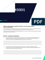 ISO 45001 Checklist FR