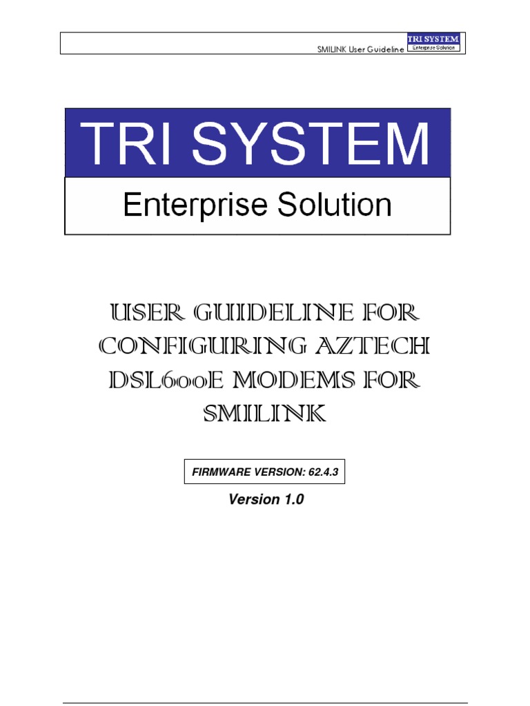 Updated Userguideline Aztech Firmware 62 | PDF | Ip Address | Computer ...