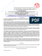 Preinforme de Evidencia de Producción de Piruvato