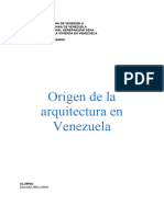 Origen de La Arquitectura