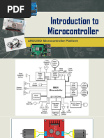 Introduction To Microcontroller and Arduino UNO