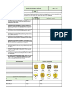 Check List Eslinga y Grillete