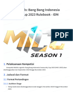 Mobile Legends - Bang Bang Indonesia Community Cup 2023 Rulebook - IDN