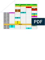 Horarios Sin Licencia 2023