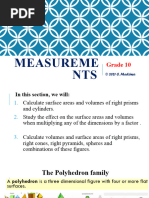 Grade 10 Measurements