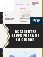 Accidentes Leves Fuera de La Ciudad