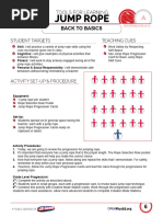 Jump Rope Skills Assessment Rubric | PDF | Gymnastics | Rhythm