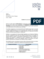 Carta de Presentación Nacional 2