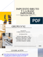 Impuesto Bruto y La Base Imponible