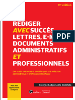 Rédiger Succès Lettres, E-Mails, Documents Administratifs Professionnels