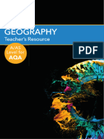 AAS Level Geography For AQA Teachers Resource