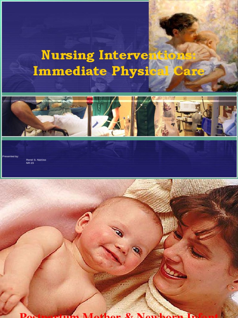 Postpartum Care for Mother & Newborn | PDF | Infants | Neonatal ...