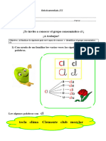 Lenguaje Grupos Consonánticos