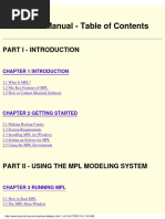 MPL ProgrammingLanguage MathematicalOptimizationModeling