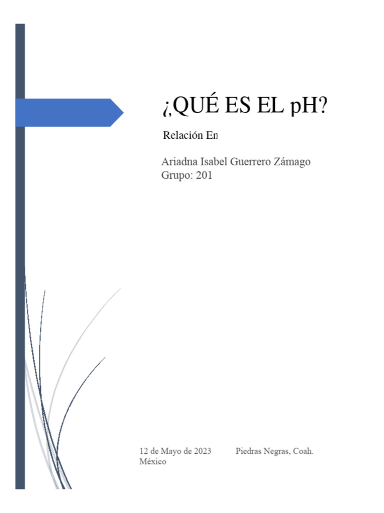 Entendiendo el pH: Ácidos y Bases | PDF | Ph | Ácido