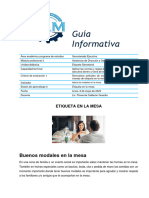 GI5 Etiqueta Secretarial