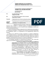 Informe 01 MDC Ssoma Informe Justificatorio Pedido 200 0352