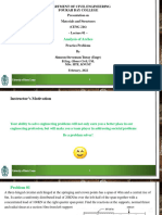 CENG216 - Analysis of Arches - L03 Practice Problems