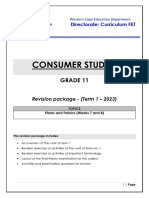 Consumer Studies GR 11 Revision Term 1 2023 Final