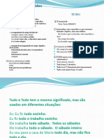 Pronomes Indefinidos Tudo e Todo (Unidade 7)