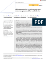 Fabrication and Multiscale Modeling of Polycaprolactone:amniotic Membrane Electrospun Nanofiber Scaffolds For Wound Healing