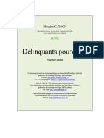 Delinquants Pourquoi