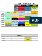 Horario Clases - Junseo Actual