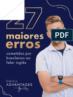 E-book Inglês - 27 Erros