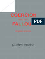 Murray Sidman Coercion and Its Fallout Authors Cooperative Inc. Publishers 2001