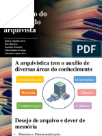 Motivação Do Trabalho Do Arquivista - SLIDES