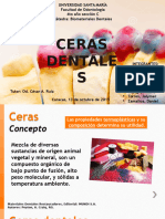 Ceras Dentales Seminario Def