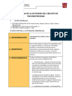 Circuito de Psicomotricidad