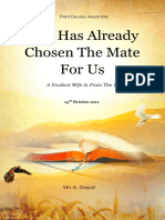 2012-1014 God Has Already Chosen The Mate For Us
