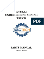 XYUK12 Underground Mining Truck: VERSION K12E0701