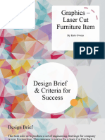 Graphics - Laser Cut Furniture Item