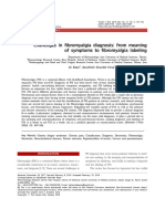 Challenges in Fibromyalgia Diagnosis Parte Prática Inês