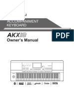 Manual AKX10 - OM