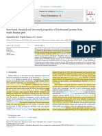 Functional, Thermal and Structural Properties of Fractionated Protein From