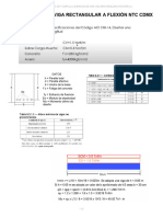 NTC 2017 Corr Pmin Ejercicio de Una Viga Rectangular A Flexión