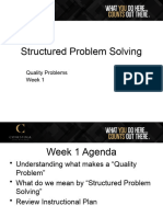 1 - Introduction To Quality Problems