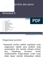 Organisasi Profesi Dan Peran Organisasi