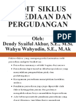 Audit Siklus Persedian & PerGudangan