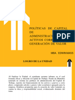 Sesión 13 - Politicas de Capital de Trabajo - Adm. de Activos Corrientes y Eva