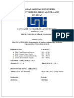 Prácticas de Topografía II Informe I-1