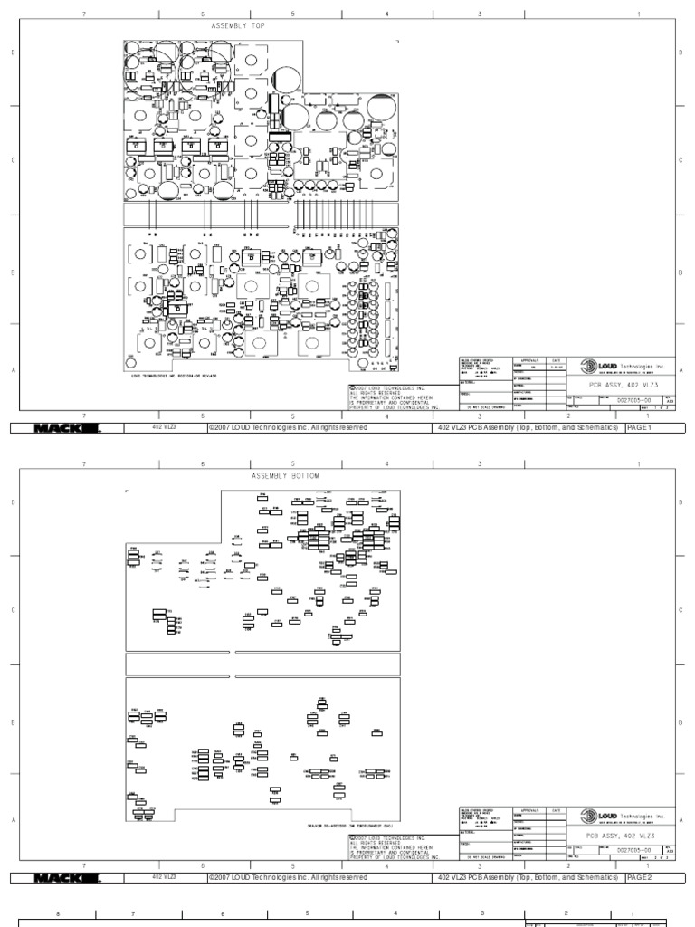Mackie 402 VLZ3 Service Manual | PDF