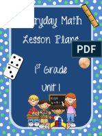 Everyday Math Lesson Plans: 1 G R A D e U N I T 1
