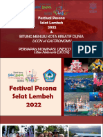 Presentasi FPSL 2022 & Gastronomy UCCN